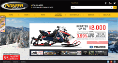 Desktop Screenshot of pioneermotorsport.com